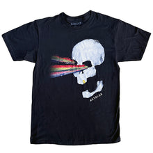 Load image into Gallery viewer, GOLD TOOTH SKULL T-SHIRT (Black)